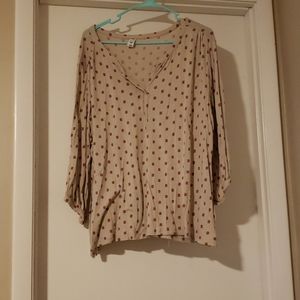 Women's 3/4 length shirt